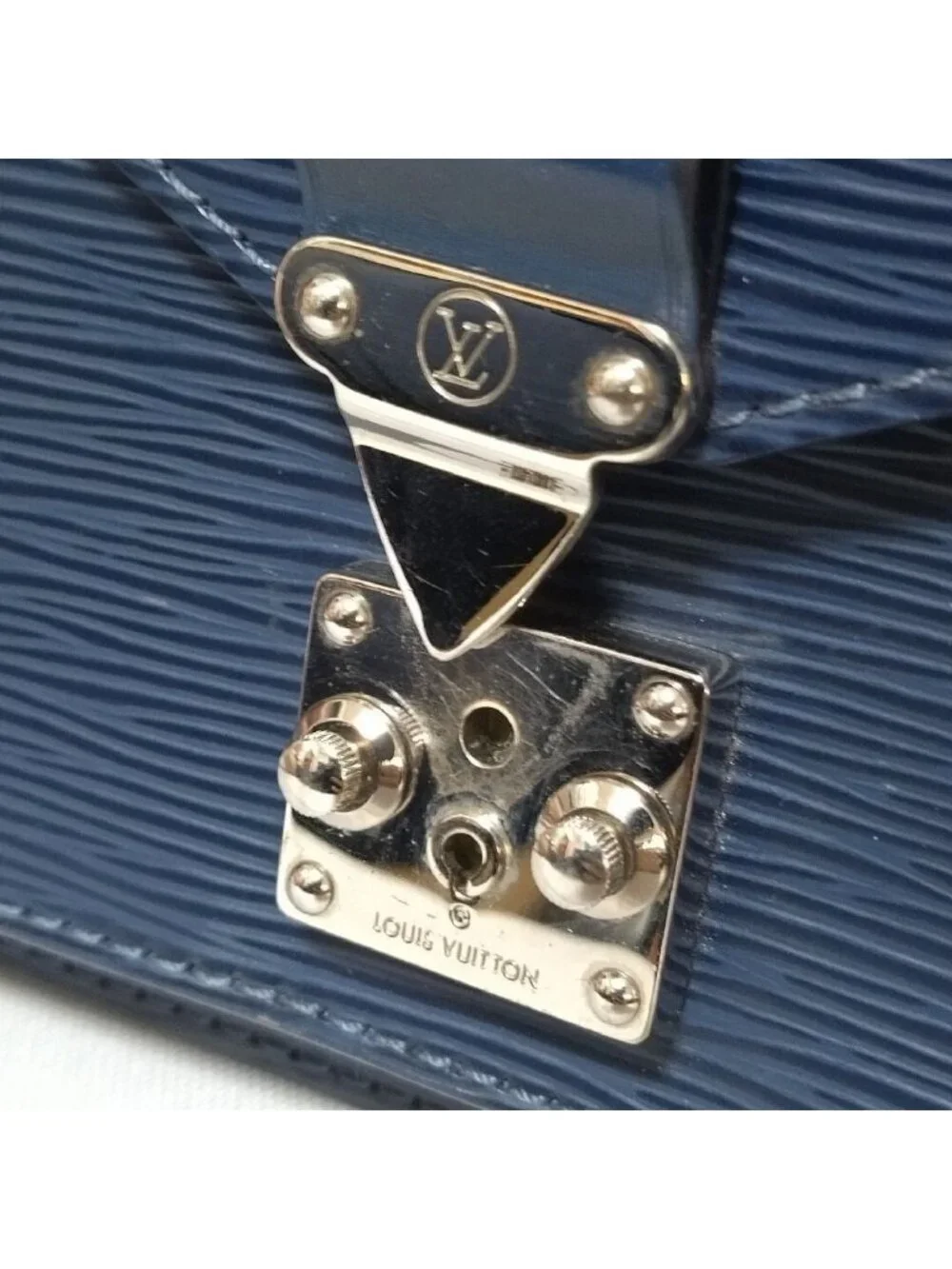 Louis Vuitton Monceau BB Epi Indigo Blue 2-Way Shoulder Bag